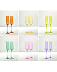 Flute - Pastel Colors (Set of 6)