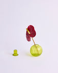 Handcrafted coloured vase for gifting hampers