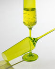 Purchase Popsicle Green Flute Glasses - Best Price, Fast Delivery
