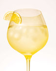 Summer Yellow goblets, lead-free crystalline by Rayt