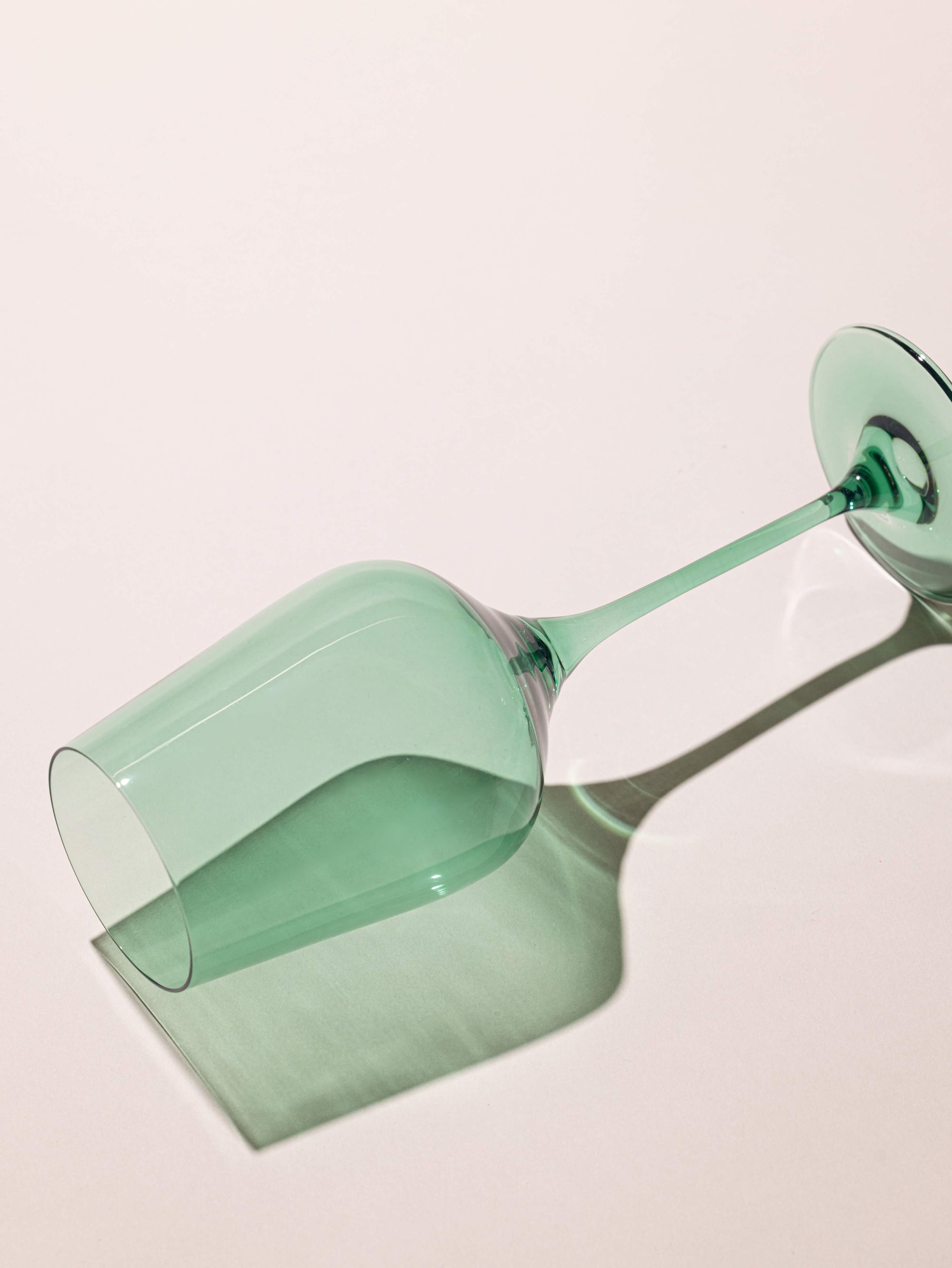 Shop Online for Nature Green Wine Glasses – Durable &amp; Stylish