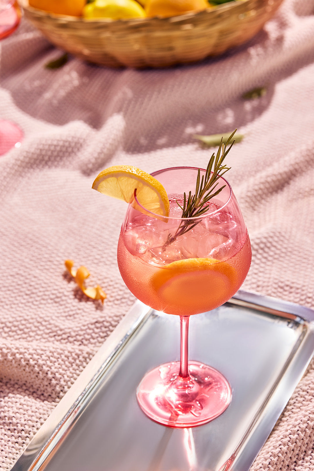 Luxury goblet for anniversary gifting hampers