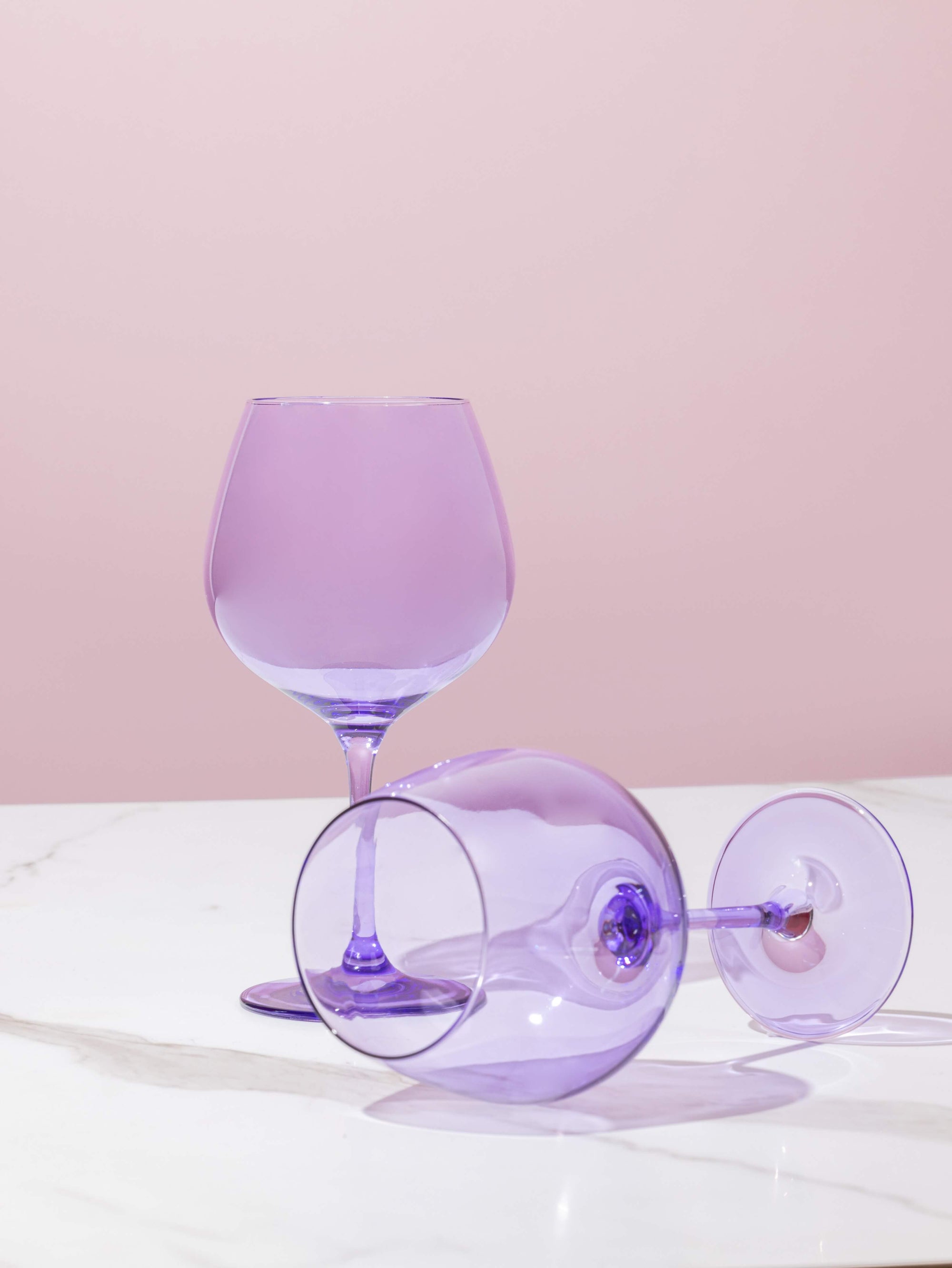 Shop Quality Serendipity Lilac Gin Goblet Glasses at Rayt India’s Online Store