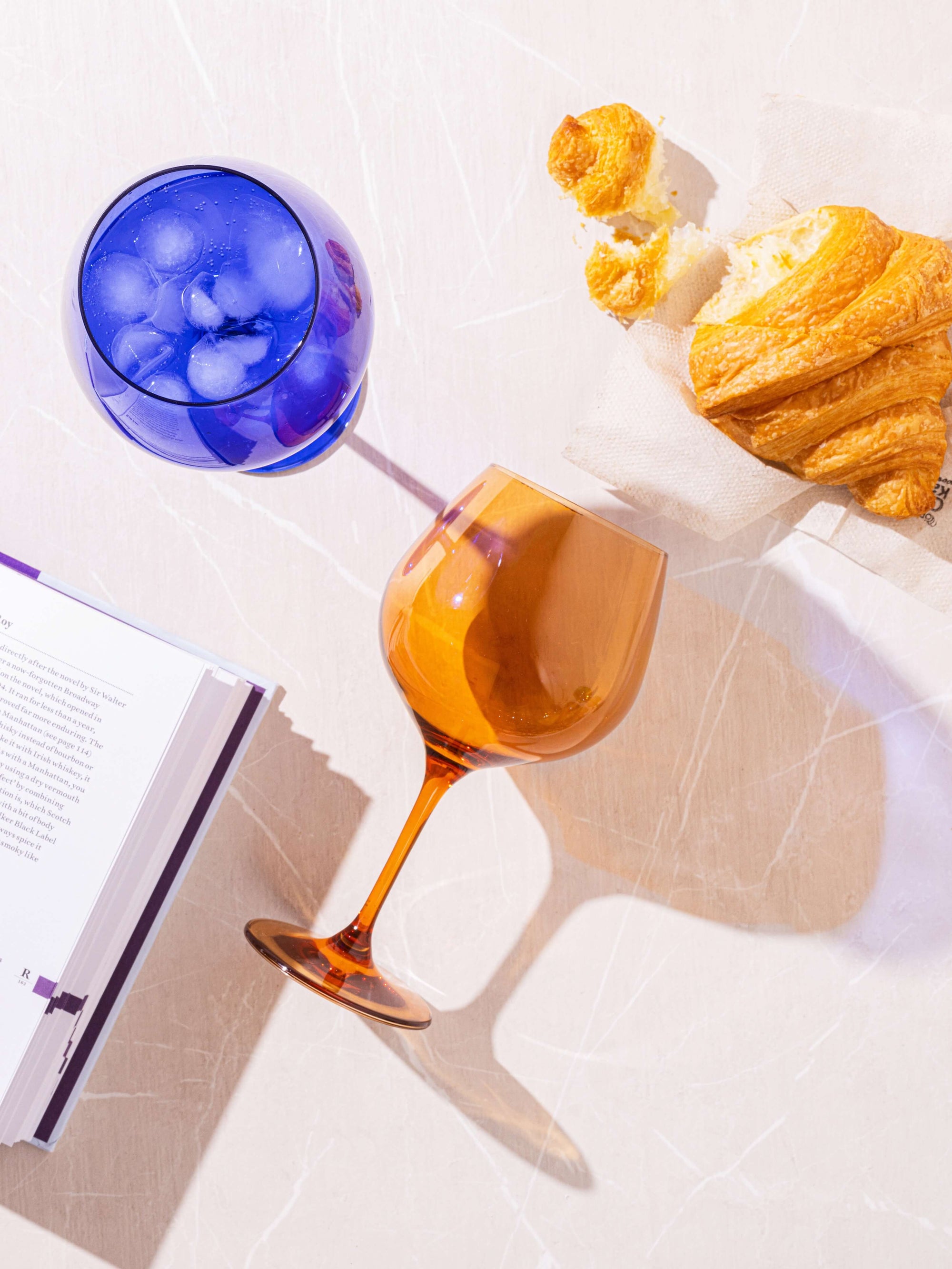 Shop for Elegant Sundowner Orange Gin Goblet Glasses at Rayt India