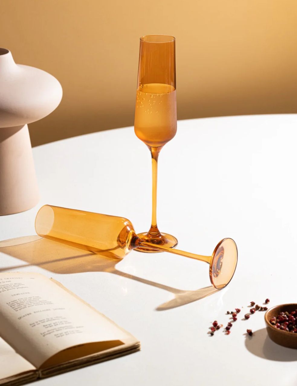 Sundowner Orange Flute