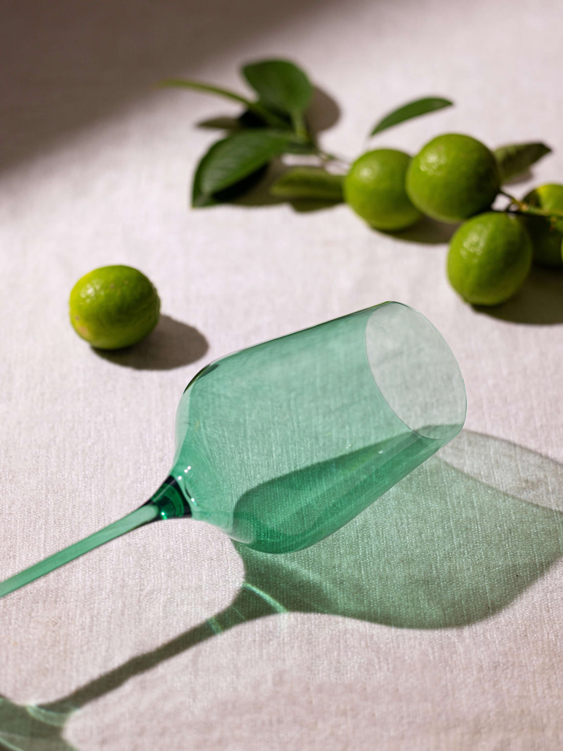 Nature Green Wine Glass