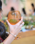 Sundowner Orange goblet, 610 ml lead-free crystalline